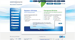 Desktop Screenshot of centrepeople.com